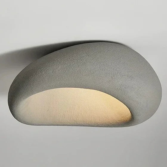 Afralia™ Wabi Sabi Resin Surface Mounted Ceiling Lamp LED Downlight