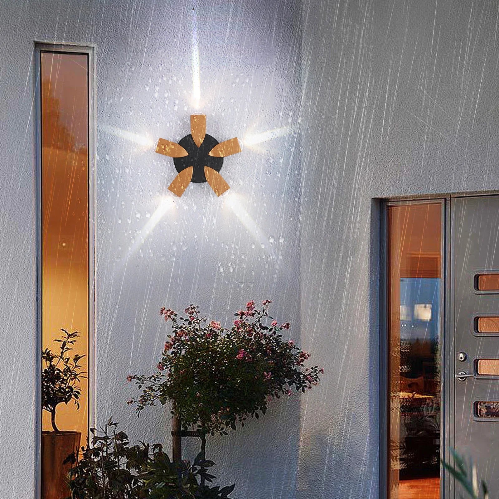 Afralia™ Waterproof LED Wall Light Fixture for Indoor and Outdoor Decor