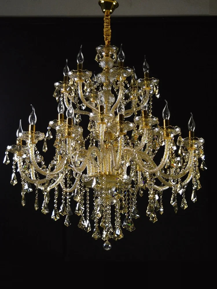 Afralia™ Luxury Crystal Chandelier: Modern Living Room Bedroom Lighting