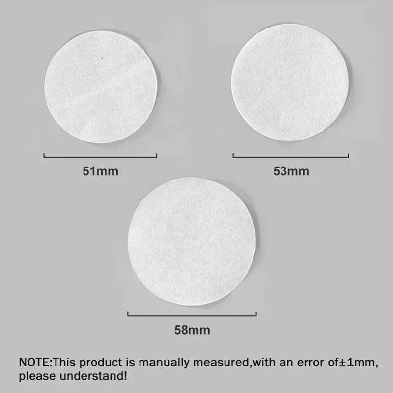 Afralia™ Coffee Filter Papers 51/53/58mm Secondary Water Separate Handle Disposable