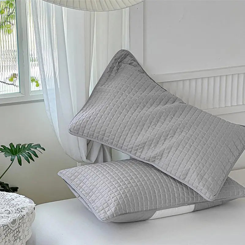 Afralia™ Cotton Pillowcase Shield for Sweat Protection and Breathable Comfort