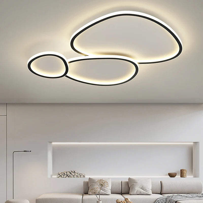 Afralia™ Smart Living Room LED Ceiling Lamp for Bedroom Dining Indoor Lighting