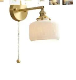 Afralia™ LED Wall Lamp 4W Beside Home Lighting with Knob Switch