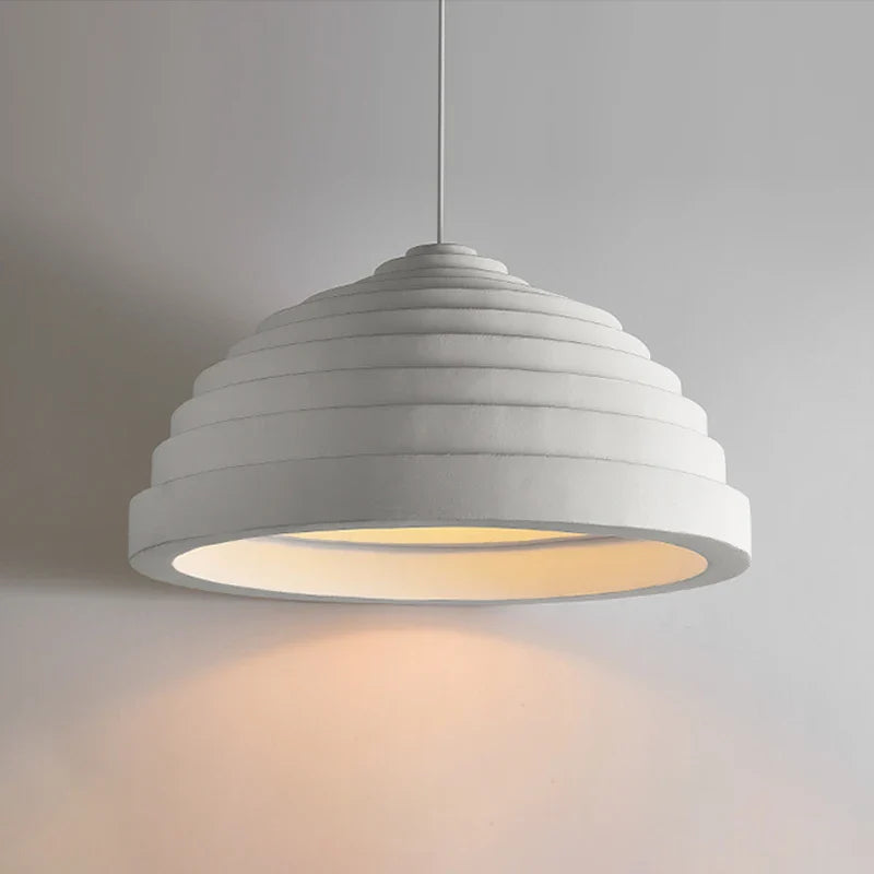 Afralia™ Wabi Sabi LED Pendant Light Nordic Minimalist Chandelier for Home Decor