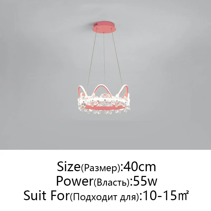 Afralia™ Crystal Flower Ring Chandelier for Modern Living and Bedroom