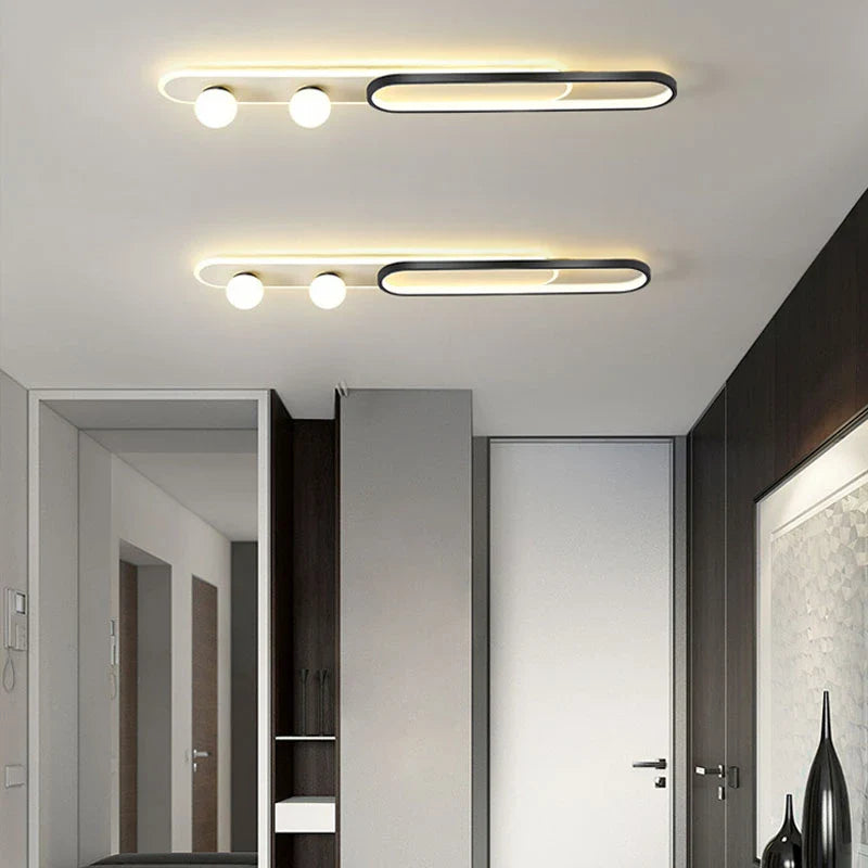 Afralia™ LED Aisle Light Chandelier for Home Indoor Lighting Bedroom Porch Corridor Decor