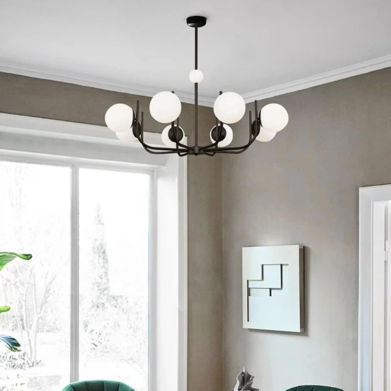 Afralia™ LED Chandeliers: Modern Pendant Lights for Living Room and Dining Room