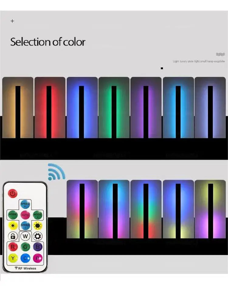 Afralia™ RGB Outdoor Wall Lamp: 7-Color Garden & Porch Atmosphere Light