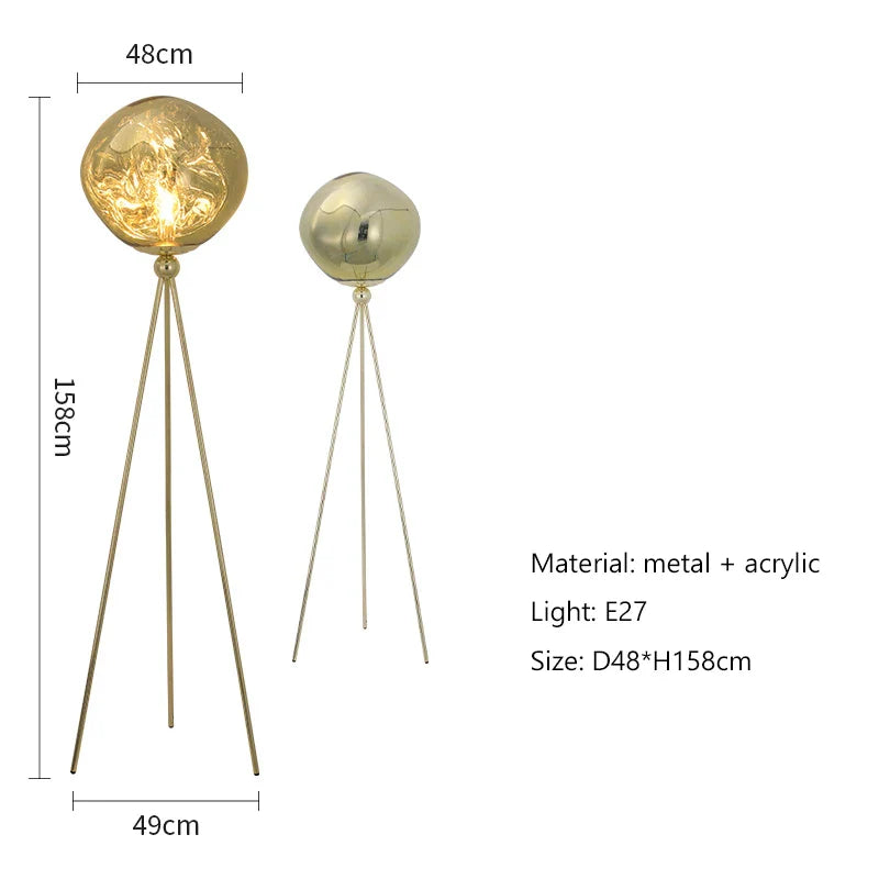 Afralia™ Nordic Style LED Lava Floor Lamp for Living Room Bedroom Decor