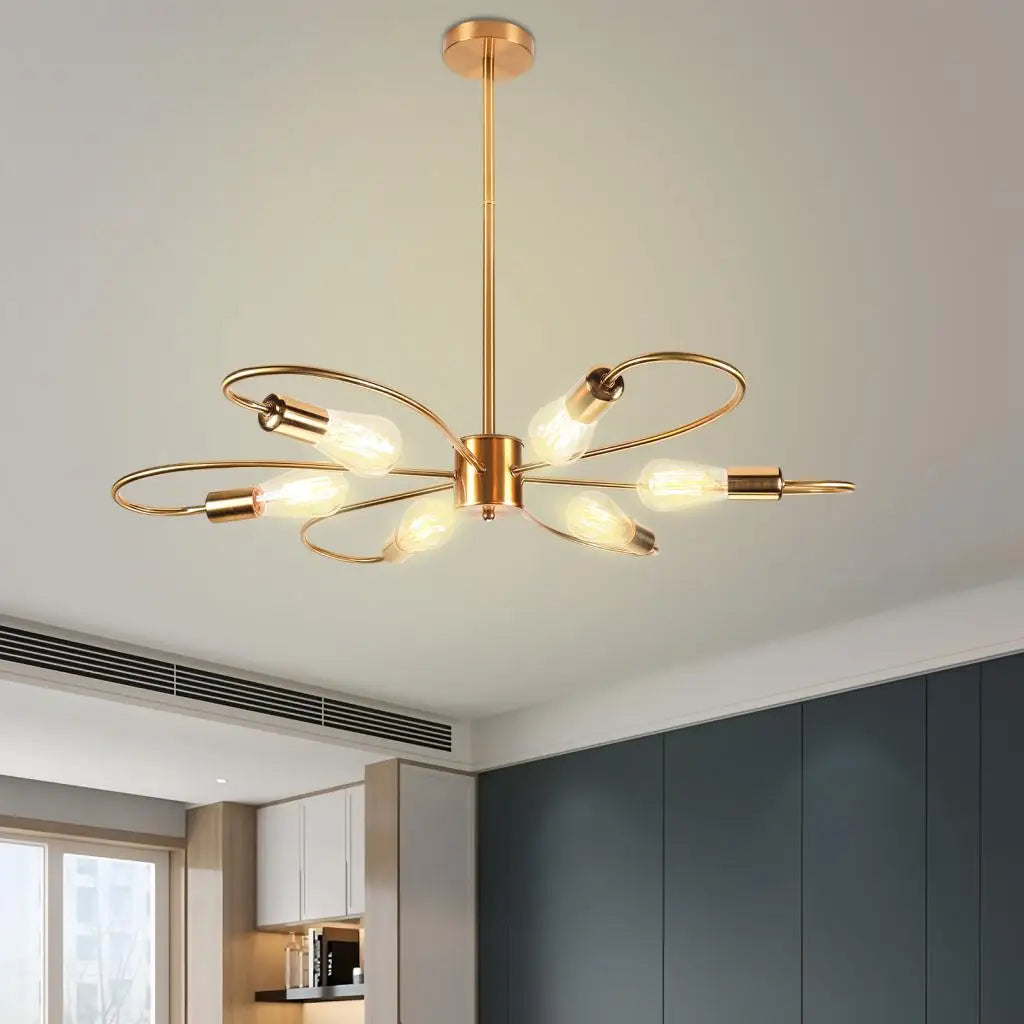 Afralia™ Modern LED Ceiling Chandeliers for Living Room Dining Bedroom - Nordic Pendant Light