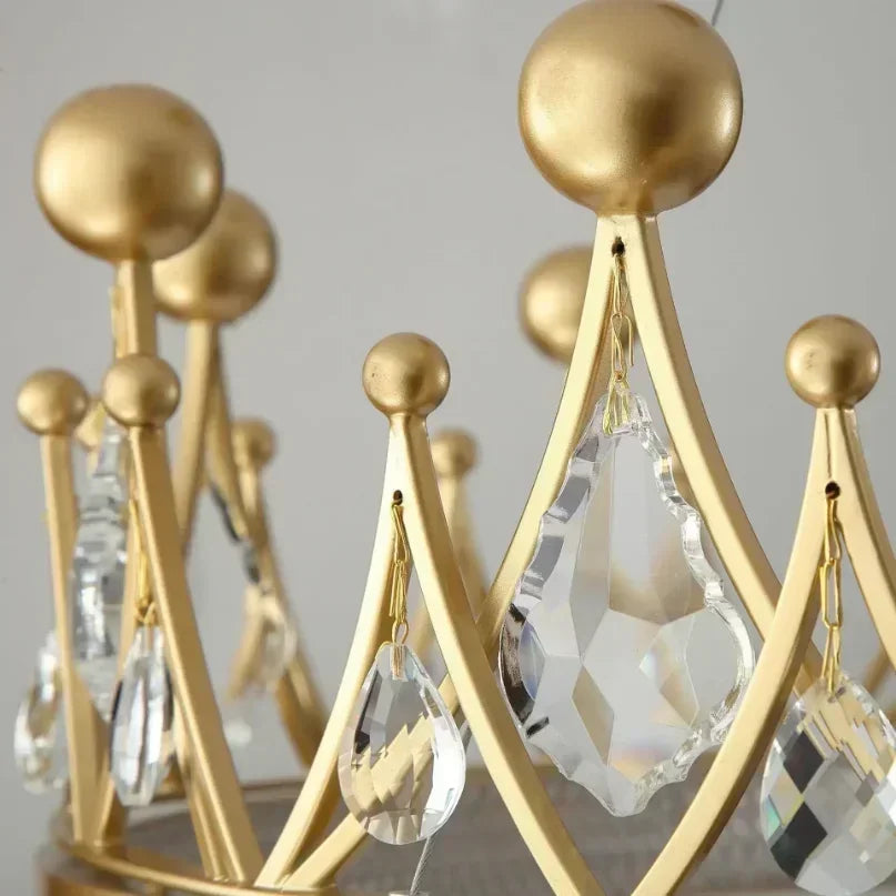 Afralia™ Nordic Princess LED Chandelier for Home Living Dining Bedroom - Simple Elegant Design