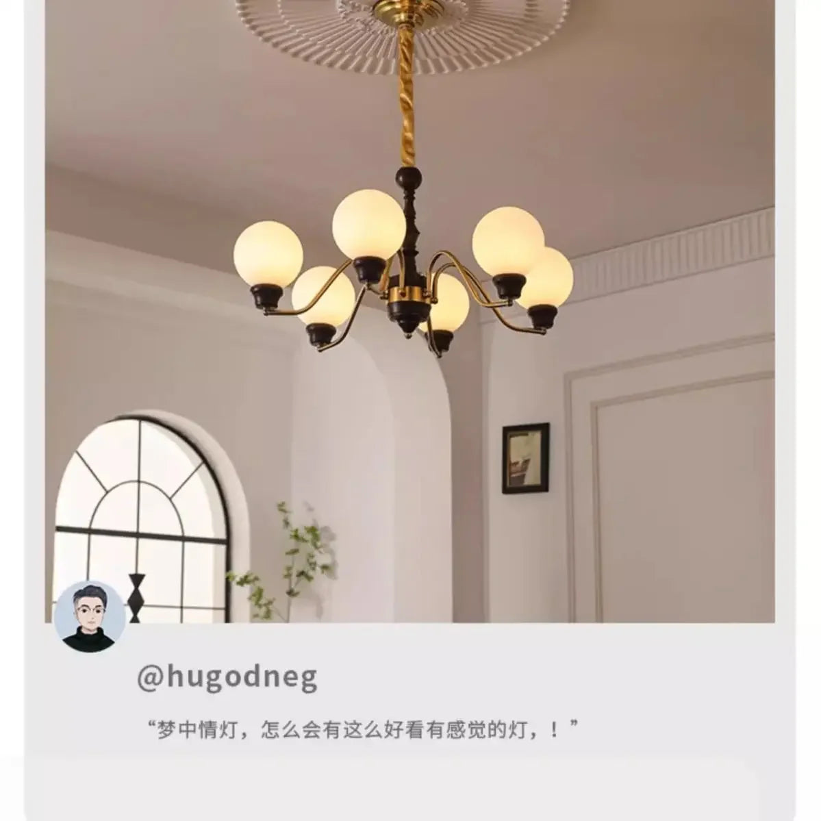 Afralia™ Copper Living Room Chandelier: American Retro Nanyang Style Luxury Hall Lighting