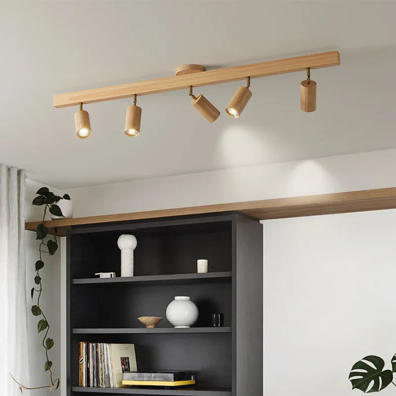 Afralia™ Adjustable GU10 LED Ceiling Lamp for Home Lighting