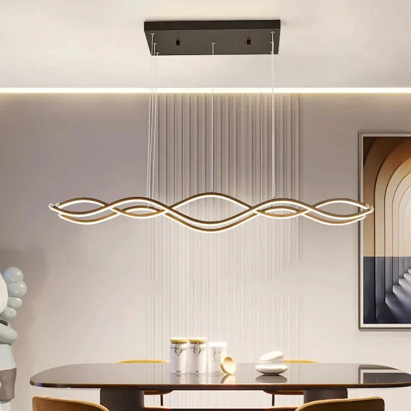 Afralia™ LED Pendant Light: Nordic Minimalist Style for Living Room, Bedroom, Bar