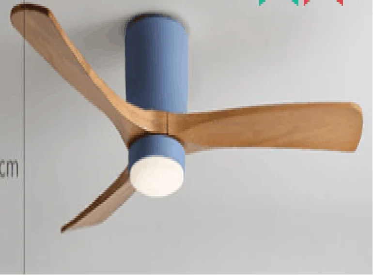 Afralia™ Modern Ceiling Fans 36-56" with DC Motor, Reversible Blades, Remote Control & LED