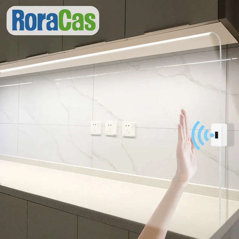 Afralia™ COB LED Night Light Bar with Hand Sweep Sensor for Room Decor