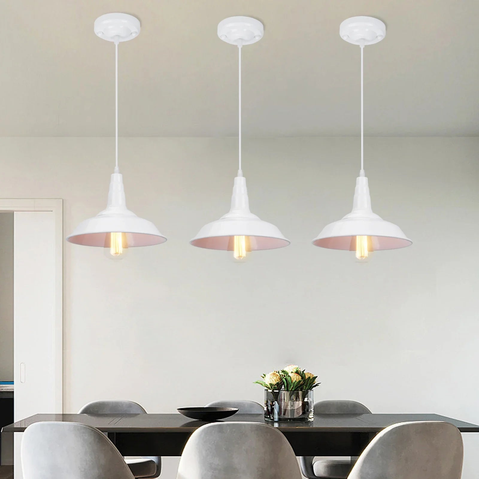 Afralia™ Industrial Pendant Lamp: Modern Retro Loft Chandelier for Kitchen, Living Room.