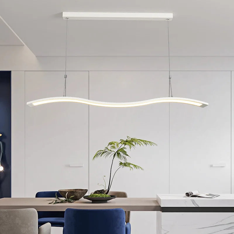 Afralia™ Modern LED Chandeliers for Dining Room & Kitchen Lighting
