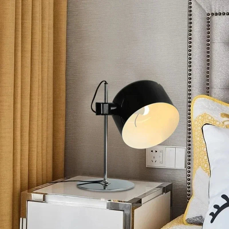 Afralia™ Modern Nordic Bedside Lamp Adjustable for Bedroom Study Room Parlor Décor