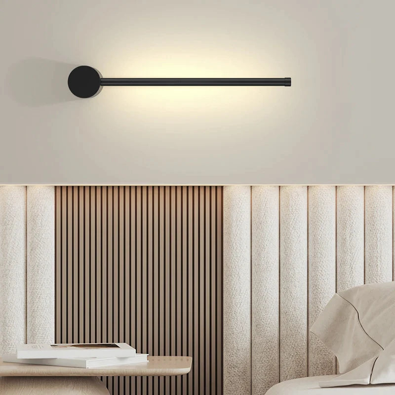 Afralia™ Modern Minimalist Wall Lamp - Nordic Fashion Strip Lamp for Bedroom, Living Room, Aisle