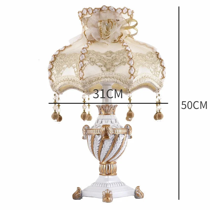 Afralia™ Nordic Princess Table Lamp for Bedroom & Living Room Decor