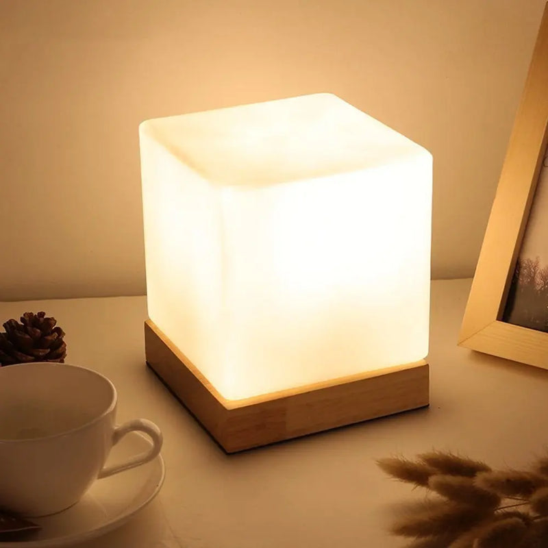 Afralia™ Glass Ball Table Lamp: Creative Warm Night Lighting for Bedroom Decor