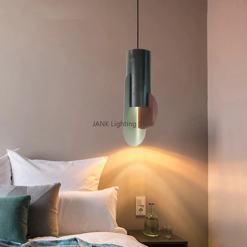 Afralia™ Macaron Chandelier: Nordic Creative LED Pendent Lamp for Living Room, Restaurant, Bedroom