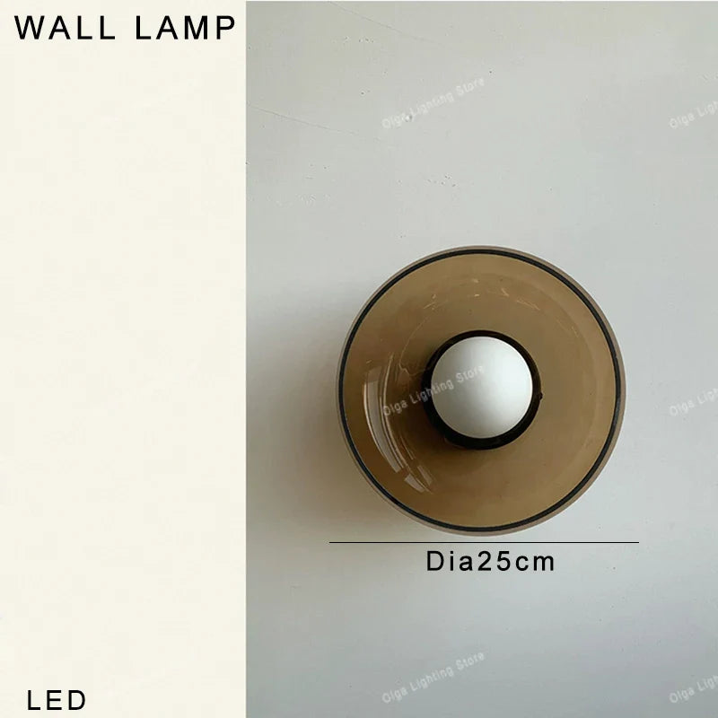 Afralia™ Italian Glass Pendant Light for Dining Table and Cafe Decor