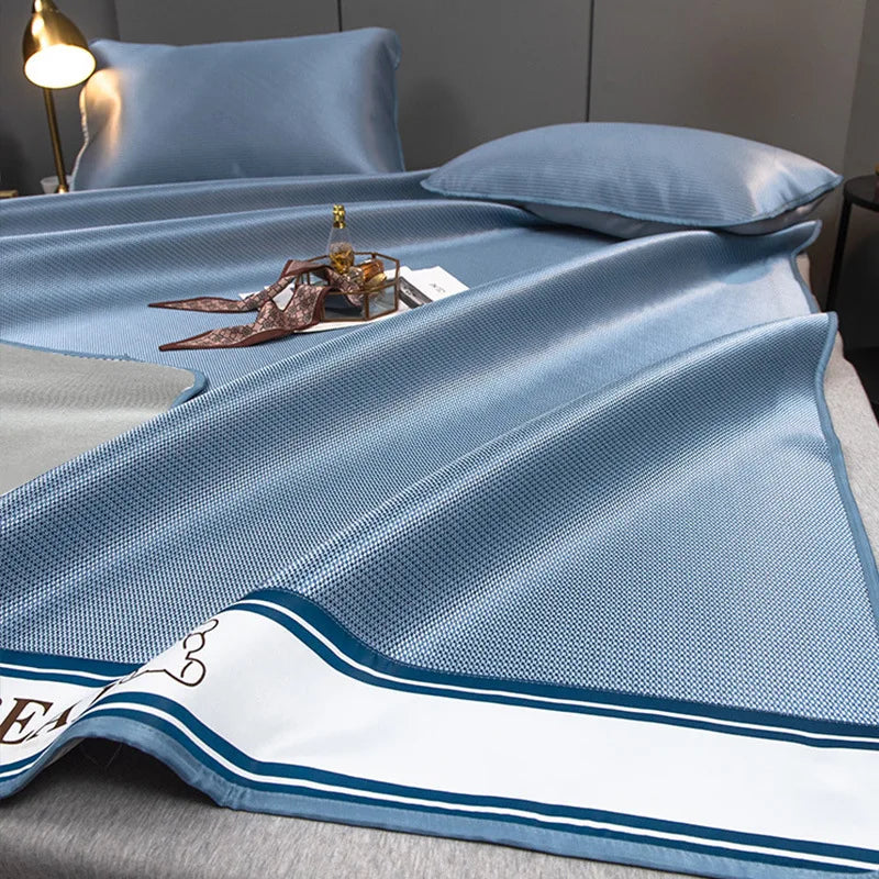 Afralia™ Carbon Light Cooling Mat & Pillowcase Set for Naked Summer Sleep