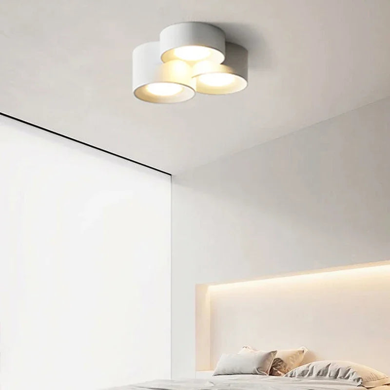 Afralia™ Modern LED Cylinder Ceiling Spotlight - Sleek Lighting Solution for Bedroom, Hallway, and Aisle