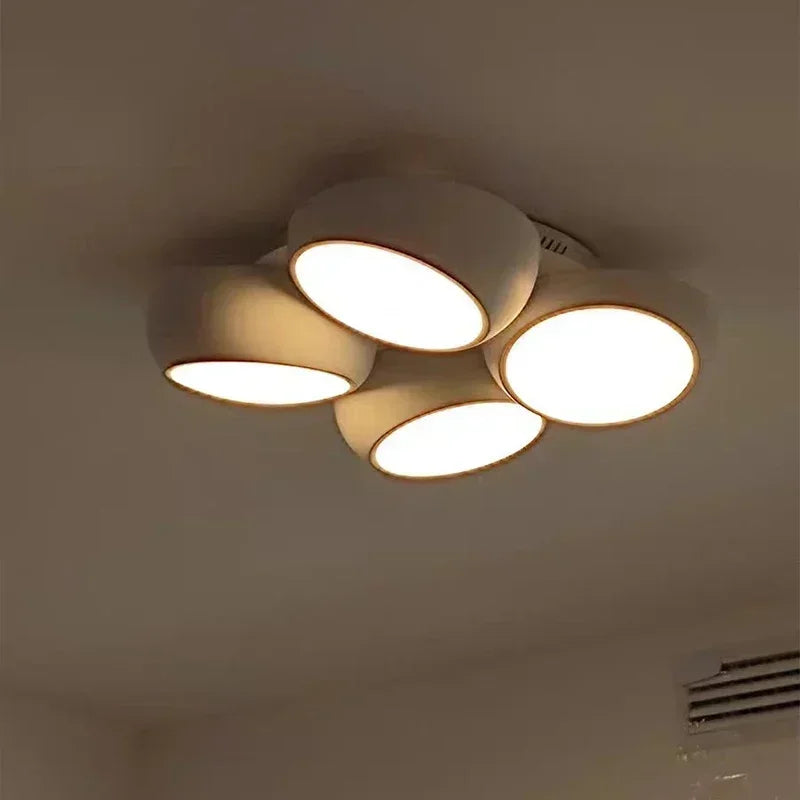 Afralia™ Minimalist LED Ceiling Lamps for Living Dining Bedroom Indoor Lighting Fixtures