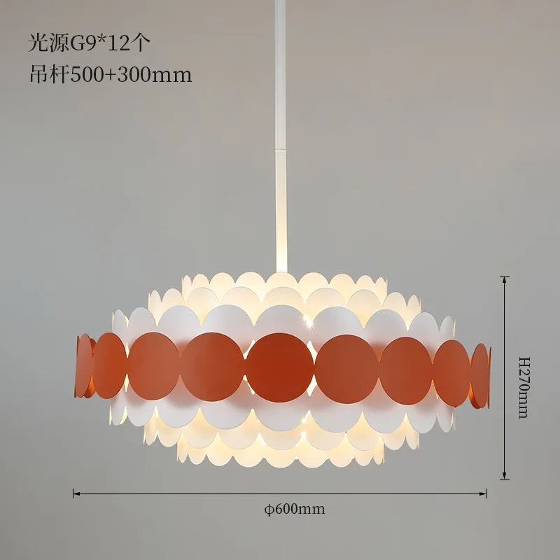 Afralia™ Minimalist Ceiling Chandelier Hanging Lamps for Living Room & Bedroom