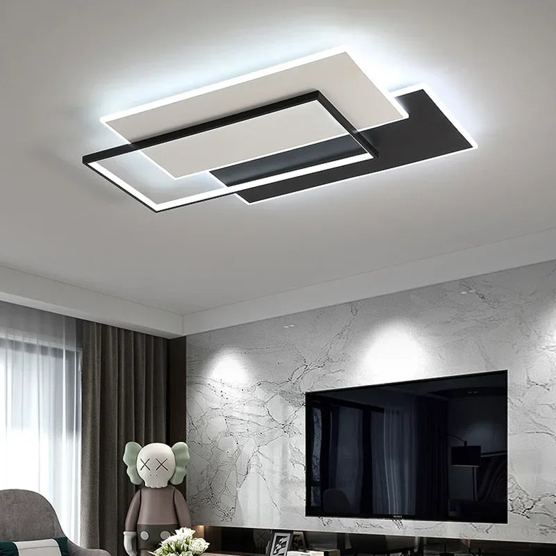 Afralia™ LED Chandelier: Modern Dimming Lights for Home Living Dining Kitchen Bedroom Hall Lighting