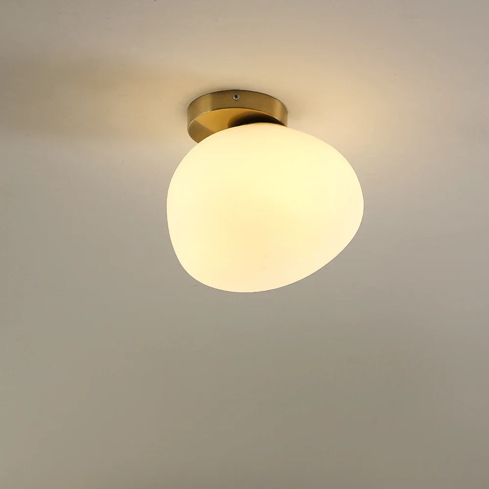 Afralia™ Modern Dining Room Ceiling Light Acrylic White Shade Home Decor Lighting Fixtures