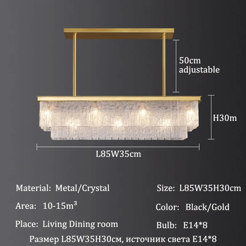 Afralia™ Crystal LED Ceiling Lights: Modern Chandeliers for Living Room Décor