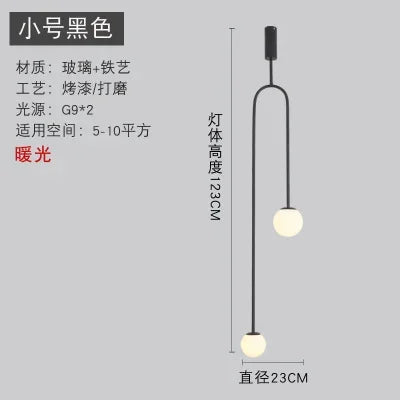 Afralia™ Bronze Glass Ball Chandelier: Luxury Pendant Lights for Living Room, Bedroom, Hotel & Bar