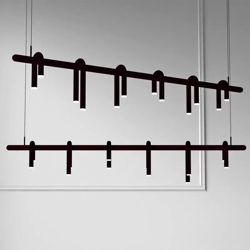 Afralia™ Nordic Simplicity LED Chandelier for Living and Dining Rooms - Designer Pendant Light