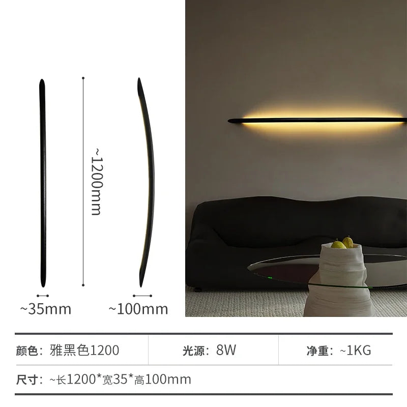 Afralia™ Minimalist Solid Wood Wall Lamp for Living Room Bedroom Lighting