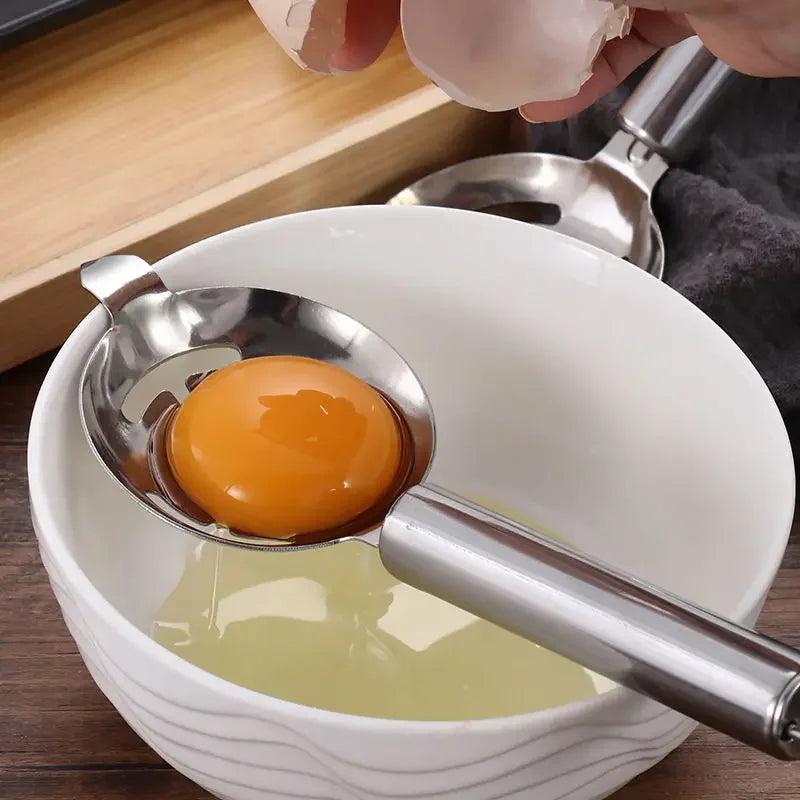 Afralia™ Stainless Steel Egg Separator Tool for Easy Cooking