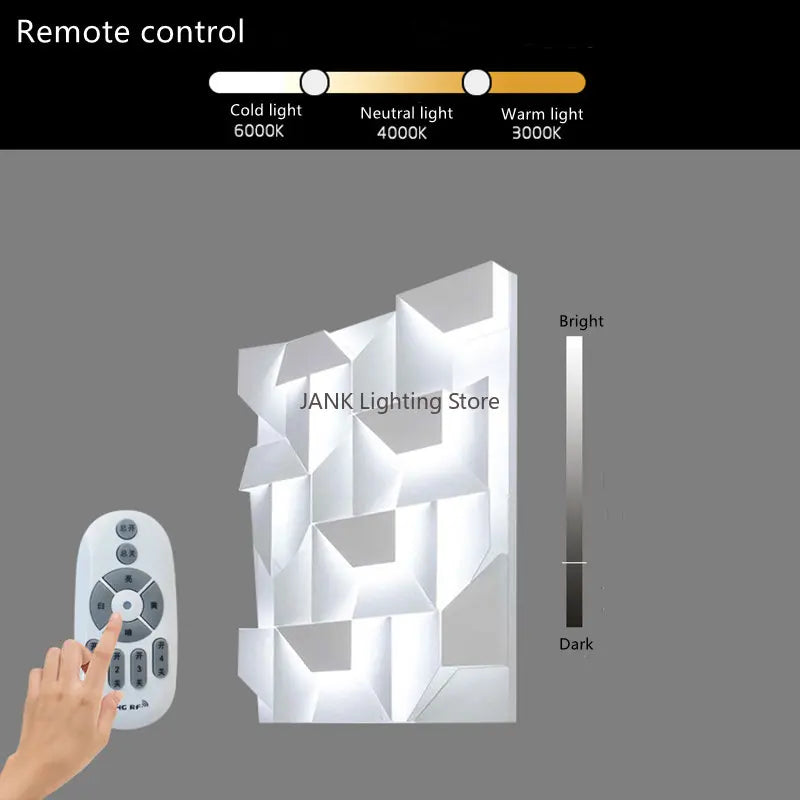 Afralia™ Nemo Shadows LED Wall Light for Bedroom Living Room Mood Lighting