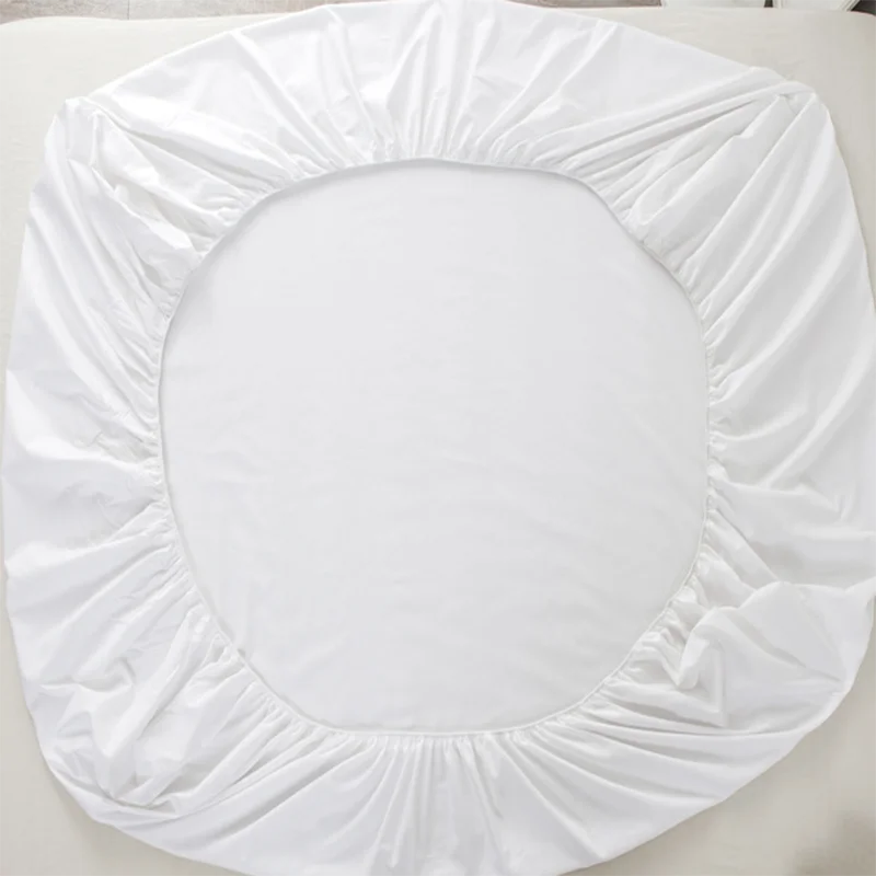 Afralia™ Solid Bed Sheet Set 4 Pcs - All Seasons Full Queen Twin Size Kit