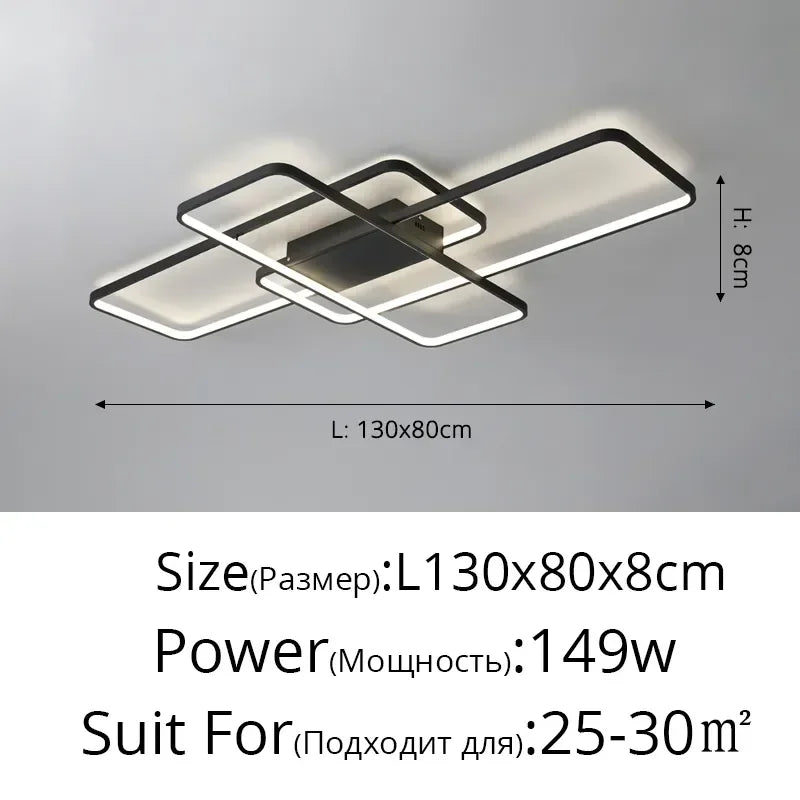 Afralia™ Dimmable Ceiling Chandeliers for Living Bedroom Dining Room Lighting