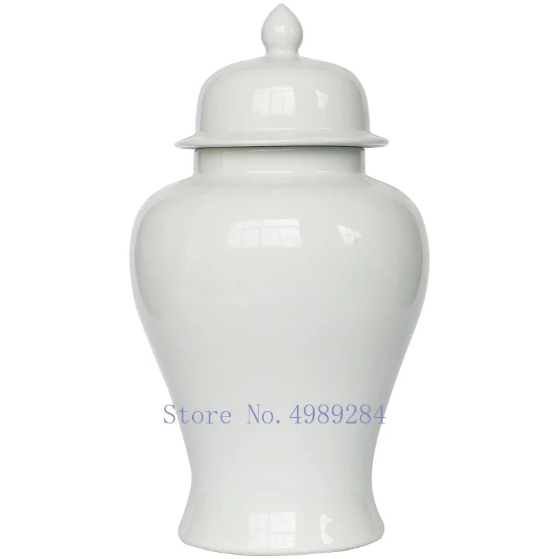 Afralia™ Chinese Retro Handcrafted General Jar Vase for Home Decor & Storage