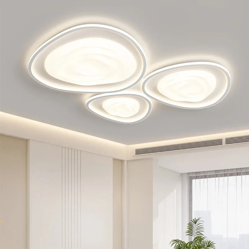 Afralia™ LED Minimalism Chandelier - Modern Indoor Lighting for Home Decor and Ambiance