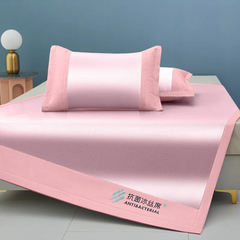 Afralia™ Cooling Sheet 3-Piece Set for Single Twin Bed - Antibacterial Ice Silk Technology
