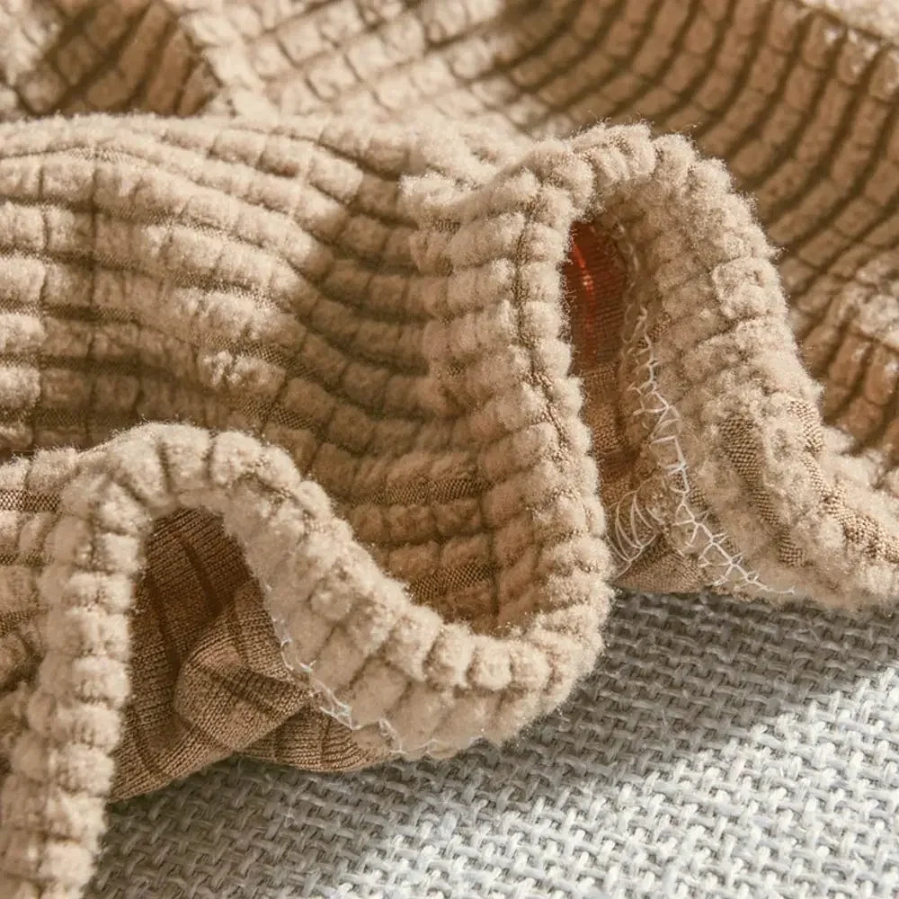 Afralia™ 3D Quilted Sofa Cover: Soft Cozy Stretch Spandex Couch Slipcover