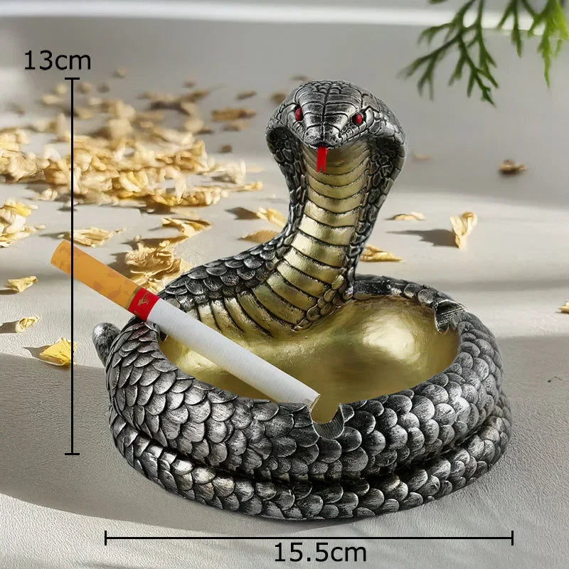 Afralia™ Skeleton Shape Ashtray: Unique Smoking Accessory for Office Table or Desktop