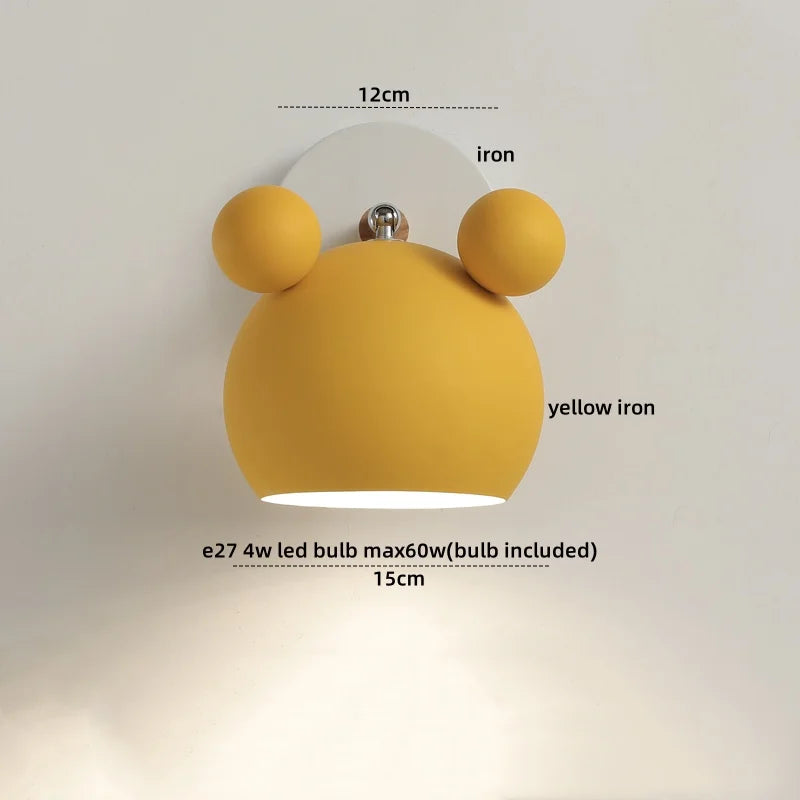 Afralia™ Macaron LED Wall Sconce Art Decoration Stair Light Fixtures