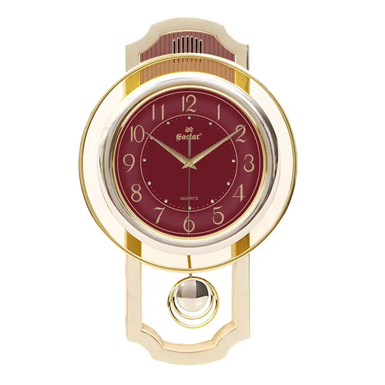 Afralia™ Vintage Silent Wall Clock Shabby Chic Home Decor