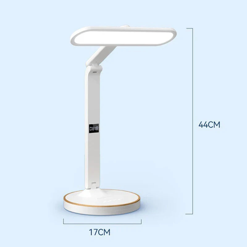 Afralia™ LED Desk Lamp Dimmable Foldable Night Light